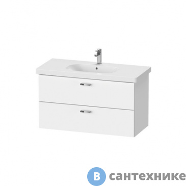 картинка Тумба под раковину Duravit XBase XB619301818 белый матовый