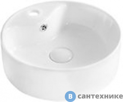картинка Раковина BelBagno BB1400 круглая (370x370x130)
