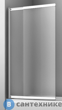 картинка Шторка WasserKRAFT Main 41S02-100 LM Fixed стеклянная