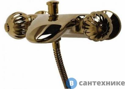 картинка Смеситель Cezares ROYAL PALACE-V-02-MS для ванны и душа, бронза