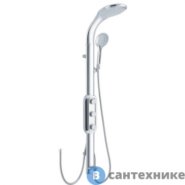 картинка Душевая стойка GLLON SK 095-1-CP хром 104*22*20 (07010951-01)