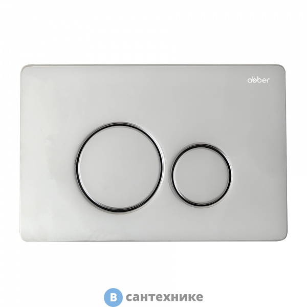 Кнопка смыва ABBER AC0121 хром