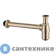 Сифон для раковины ABBER AF0032G золото матовое