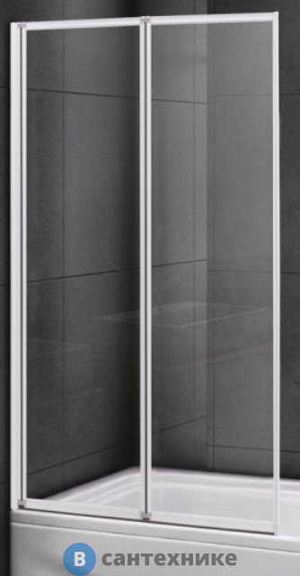 Шторка Cezares RELAX-V-2-80/140-C-Bi на ванну (800х1400)