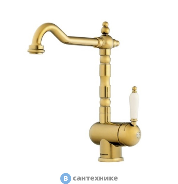 Смеситель OMOIKIRI Kyoto-G золото (OKY-G-35)