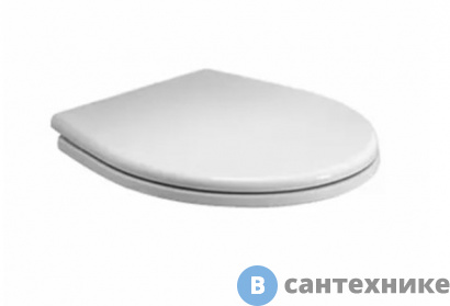картинка Сиденье KOLO K90112000 с крышкой REKORD твердое, из материала Duroplast, soft-close (белый)