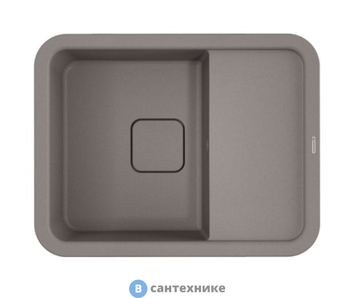 Кухонная мойка OMOIKIRI Tasogare-65-GR grey (4993487)
