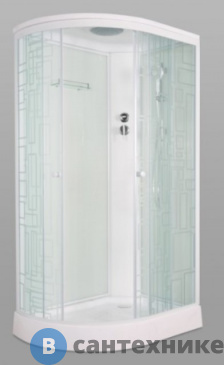 картинка Душевая кабина Bolu BL-120n Asimetras 120х80 R