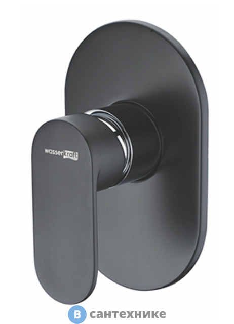 Смеситель WasserKRAFT Elbe 7451 для душа латунь, покрытие Soft-touch