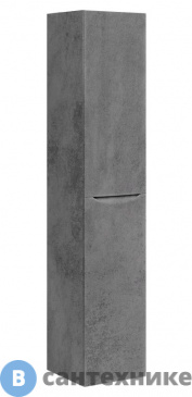 картинка Шкаф Vincea Mia VSC-2M170BT-L подвесной, 1700*350*350, Beton, левый