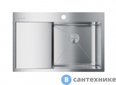 картинка Кухонная мойка OMOIKIRI Akisame 78-IN-R (4973061)