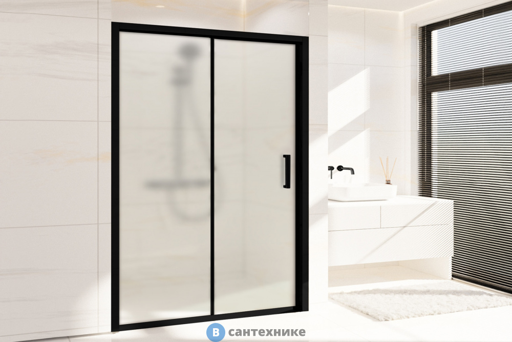 Душевая дверь Royal Bath ACCORD RB HS-C-BL 165x200 (матовое) (RB165HS-C-BL)