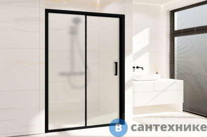 картинка Душевая дверь Royal Bath ACCORD RB HS-C-BL 165x200 (матовое) (RB165HS-C-BL)