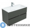 картинка Тумба под раковину Aquanet Алвита 90 серый антрацит (240111)