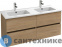 картинка Тумба под раковину Jacob Delafon EB2384-E75 120 см, 4 ящика, дуб давос натуральный меламин
