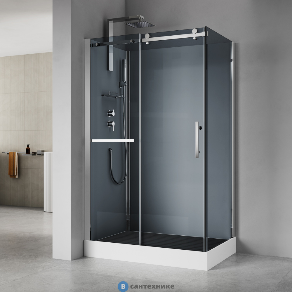 Душевая кабина Black&White G8629 (1200х800х2200)