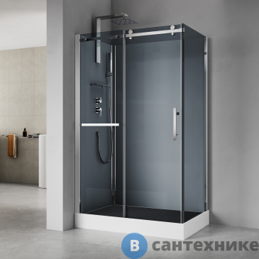 картинка Душевая кабина Black&White G8629 (1200х800х2200)