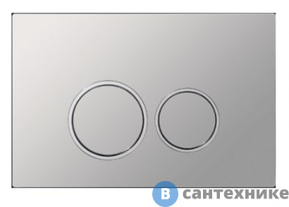 картинка Клавиша смыва Aquanika 01.02.19 BASIC R-type (хром)