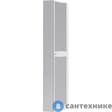 картинка Пенал Aqwella Барселона угловой с полками и зеркалом (Ba.05.45/L)