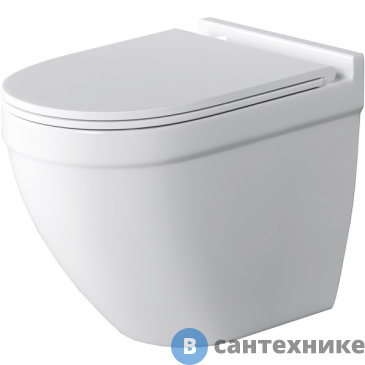 картинка Унитаз подвесной Grossman GR-4483SQ (520*360*410) безободковый, с тонкой крышкой