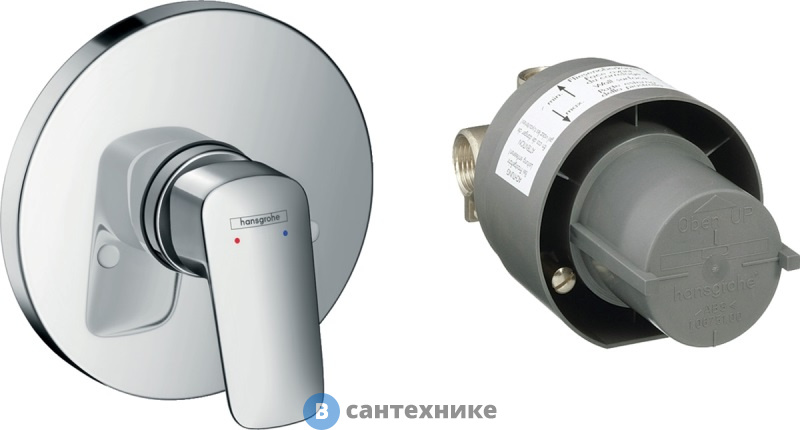 Смеситель Hansgrohe 71666000 Logis для душа