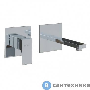 картинка Смеситель Paini Grazia 21CR208 для раковины, встраиваемый