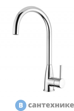 картинка Смеситель M&Z TRN14102 TURIN для кухни, хром