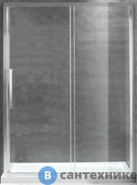 картинка Душевая дверь Cezares LUX-SOFT-W-BF-1-150-C-Cr-IV (1500x2000)