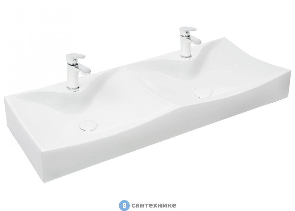 Раковина WELTWASSER ELBACH 2216 накладная (1115х400х125)