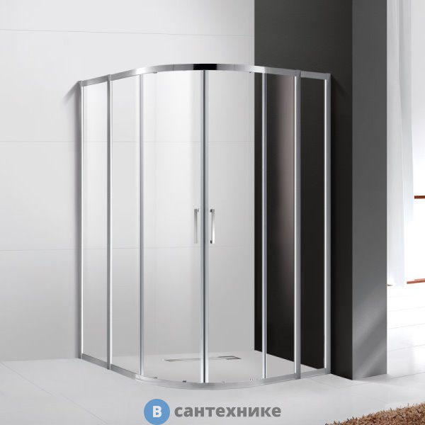 Душевой уголок Cezares MOLVENO-R-22-90+30-C-Cr-IV 1200x1200x1950, без поддона