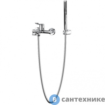 картинка Смеситель AZARIO ABILITY AZ-VRY238331C для ванны и душа с полным душевым набором, хром