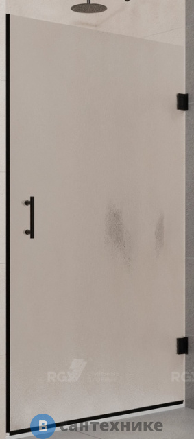 Душевая дверь RGW PA-06B чёрный/Прозрачное/6 мм 80*195 (41080608-14)