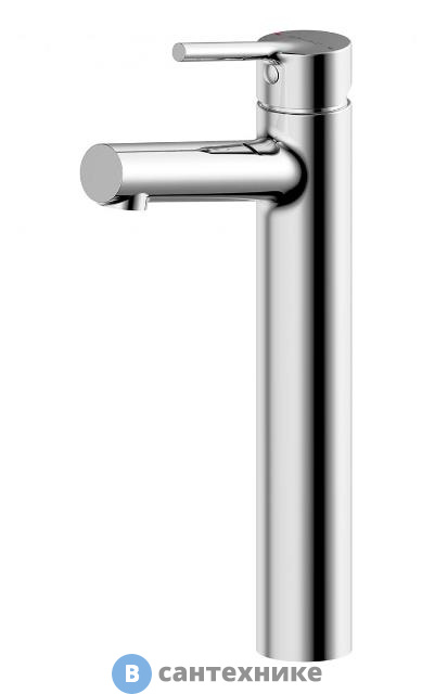 Смеситель Bravat PALACE F1172217CP-A-RUS для раковины без донного клапана, высокий