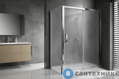 картинка Душевой уголок Royal Bath ACCORD RB 8110HPS-C-CH 110x80x200 (матовое) (RB8110HPS-C-CH)