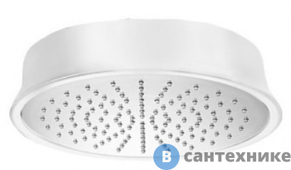 картинка Верхний душ Cezares CZR-SP5-22-BLC 217 мм, bianco lucido/cromo
