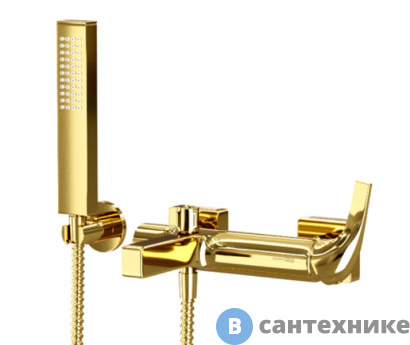 картинка Смеситель WasserKRAFT Sauer 7101 для ванны с коротким изливом