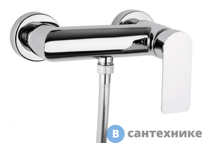 картинка Смеситель Cezares TIRRENO-DM-01 для душа однорычажный, хром