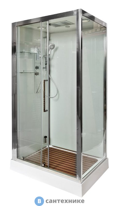 Душевая кабина Deto Z120 KERAVA с паром (120х90х220 см)