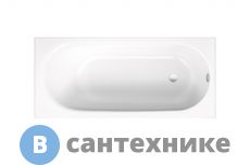 Ванна Bette Comodo 180х80 с шумоизоляцией, с покрытиями BetteGlasur ® Plus , белая (1251-000 PLUS)