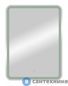 картинка Зеркало-шкаф Art & MAX PLATINO AM-Pla-600-800-1D-L-DS-F с подсветкой