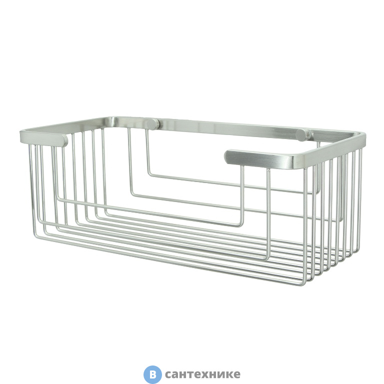 Полка WasserKRAFT K-711NICKEL металлическая