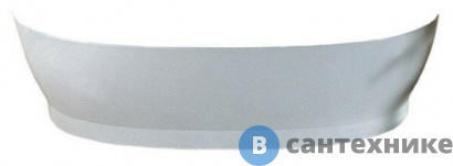 картинка Передняя панель A для ванны Ravak LOVE STORY L белая (CZU1000A00)