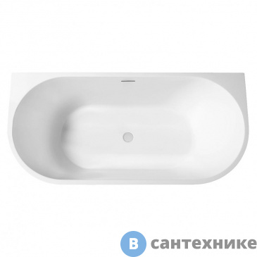 картинка Акриловая ванна ABBER AB9216-1.7MW белая матовая
