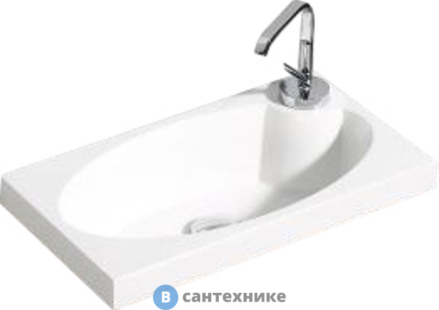 Раковина BelBagno BB-460-PM-LVB Bianco