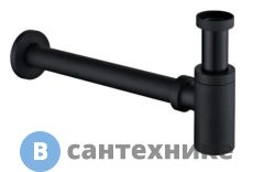 Сифон BelBagno BB-SMT2-NERO для раковины, чёрный