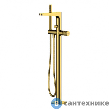 картинка Смеситель WasserKRAFT Sauer 7121 напольный для ванны