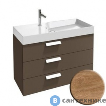 картинка Тумба под раковину Jacob Delafon RYTHMIK EB1310-E70 арлингтонский дуб (99,5х45х63,4)