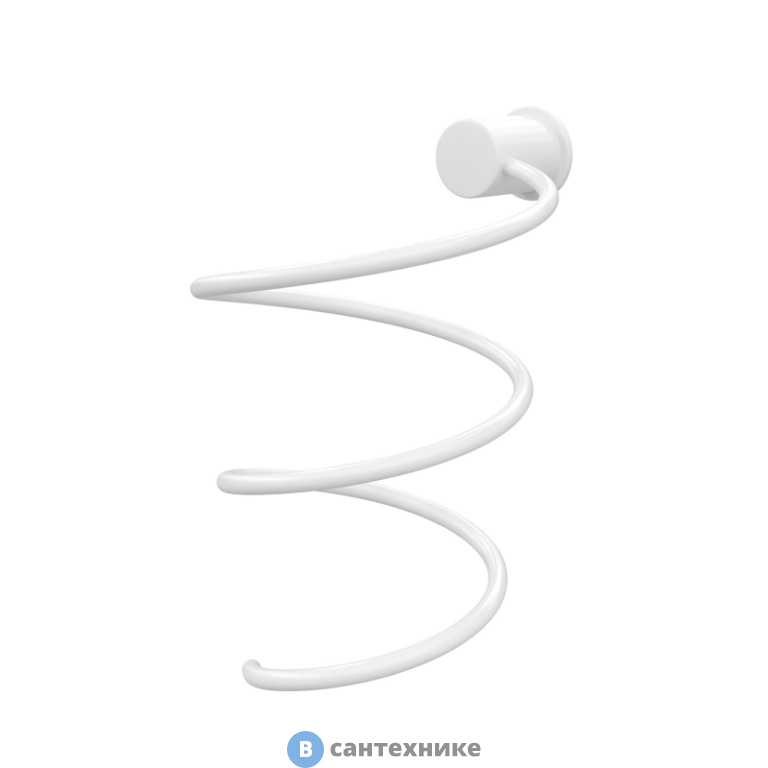 Держатель WasserKRAFT NEW K-1080 WHITE для фена