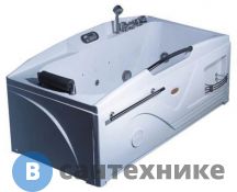 Акрилвоая ванна Golf PAF1508I /2/  с гидромассажем (правая) (1530*840*740)