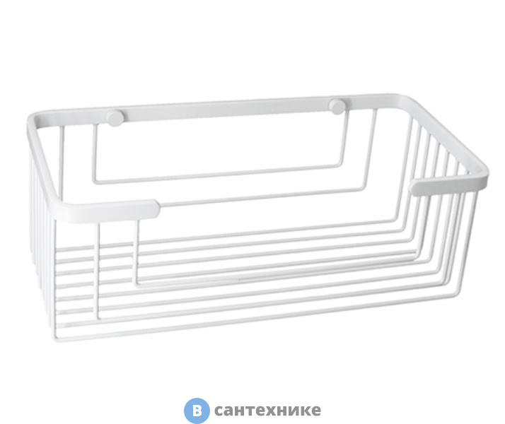 Полка металлическая WasserKRAFT K-711 White